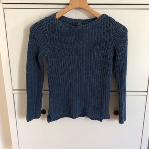 Cozy Knit Blue Ralph Lauren Sweater
